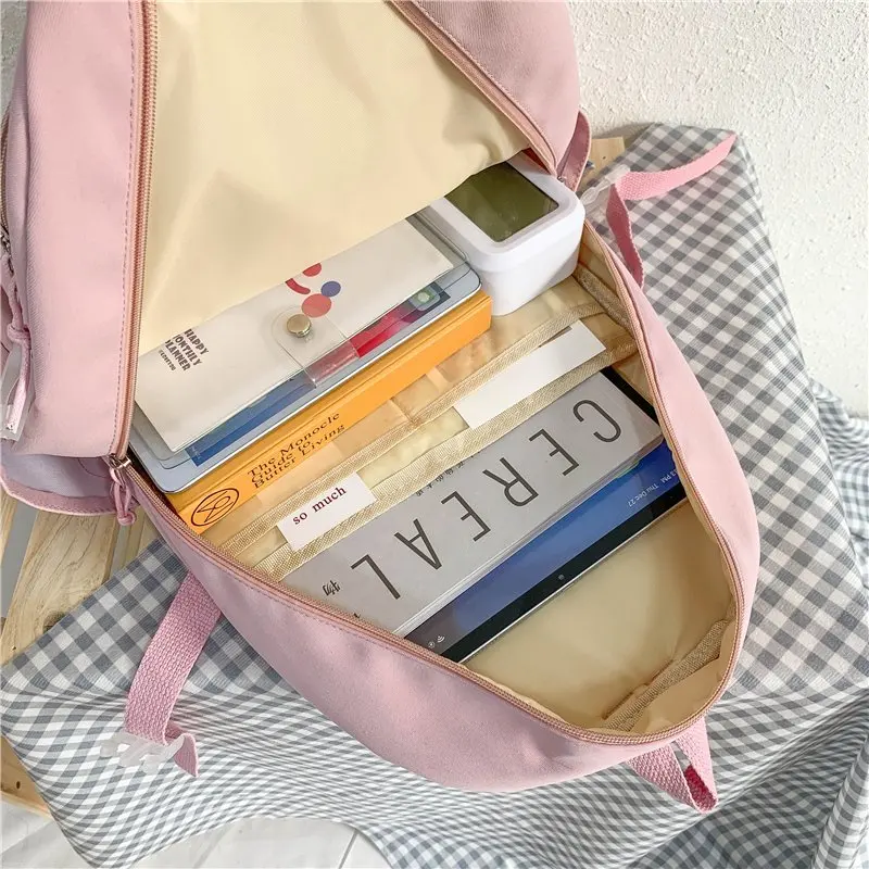 Japanese High School Girls Backpack School Bags For Teenage Girls Multi Pockets New Kawaii Backpack Women Harajuku Cute Mochila