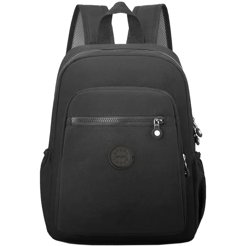 Chic Minimalist Women’s Backpack Durable Anti-splash Nylon Daypack, Adjustable Strap for Commute Shopping & Outdoor Activities