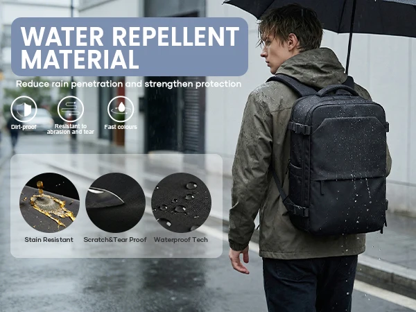 Backpack 40x30x20 Travel Backpack Cabin Airplane for Ryanair Hand Luggage for Vueling 24L Laptop Travel Bag Men's Work Backpack