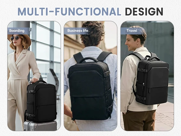 Backpack 40x30x20 Travel Backpack Cabin Airplane for Ryanair Hand Luggage for Vueling 24L Laptop Travel Bag Men's Work Backpack