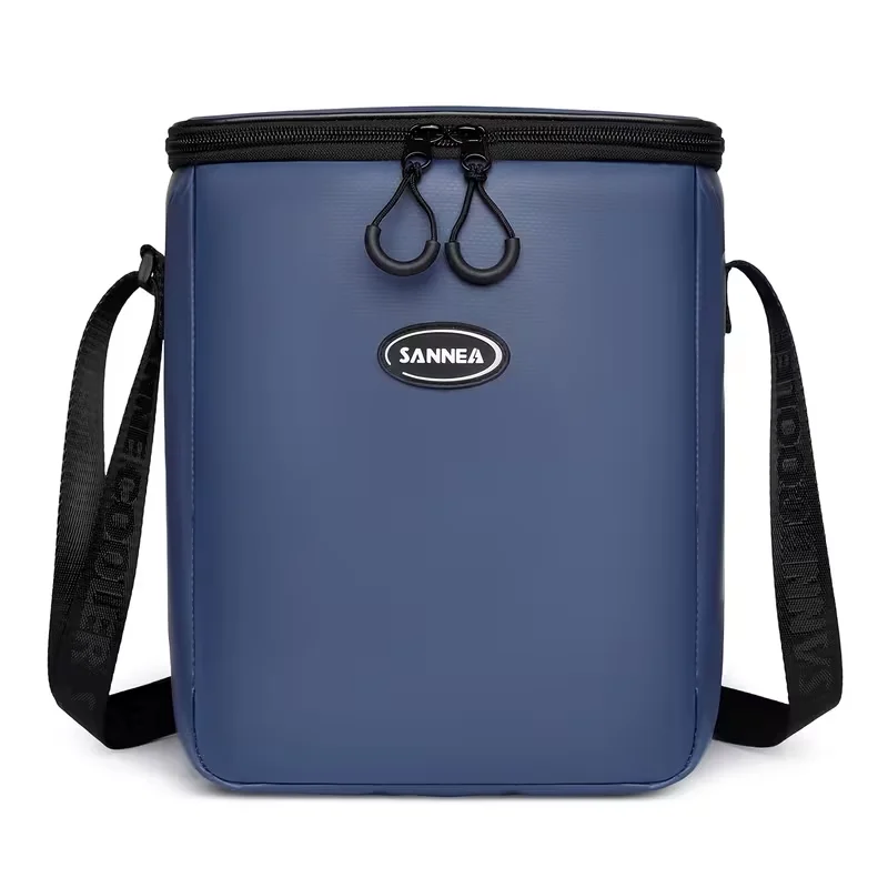 1.85 Gallon Upgraded Thickened Insulated Cooler Bag Portable Picnic Ice Bag Large Capacity Lunch Handbag for Work Shoulder Cross
