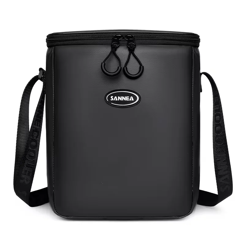 1.85 Gallon Upgraded Thickened Insulated Cooler Bag Portable Picnic Ice Bag Large Capacity Lunch Handbag for Work Shoulder Cross