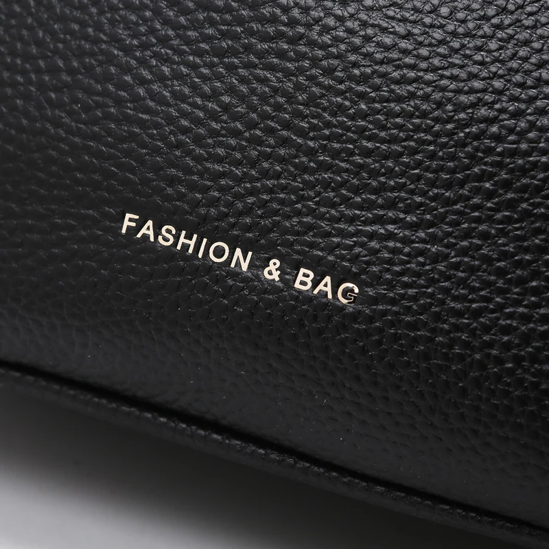 100% cowhide brand shoulder Bag Large capacity For luxury designer handbag women Handbags leather single shoulder straddle bag