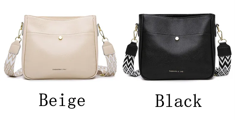 100% cowhide brand shoulder Bag Large capacity For luxury designer handbag women Handbags leather single shoulder straddle bag