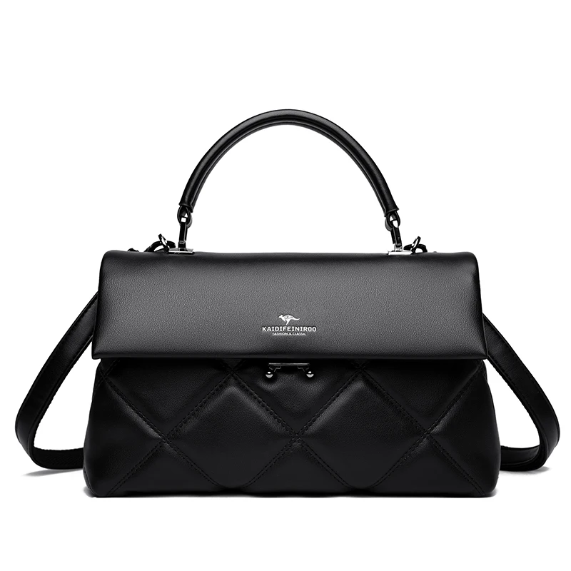 Women's Bag New Trend Korean Handbags Designer Luxury Brand Ladies Shoulder Bags Soft Leather Fashion Versatile Crossbody Bags