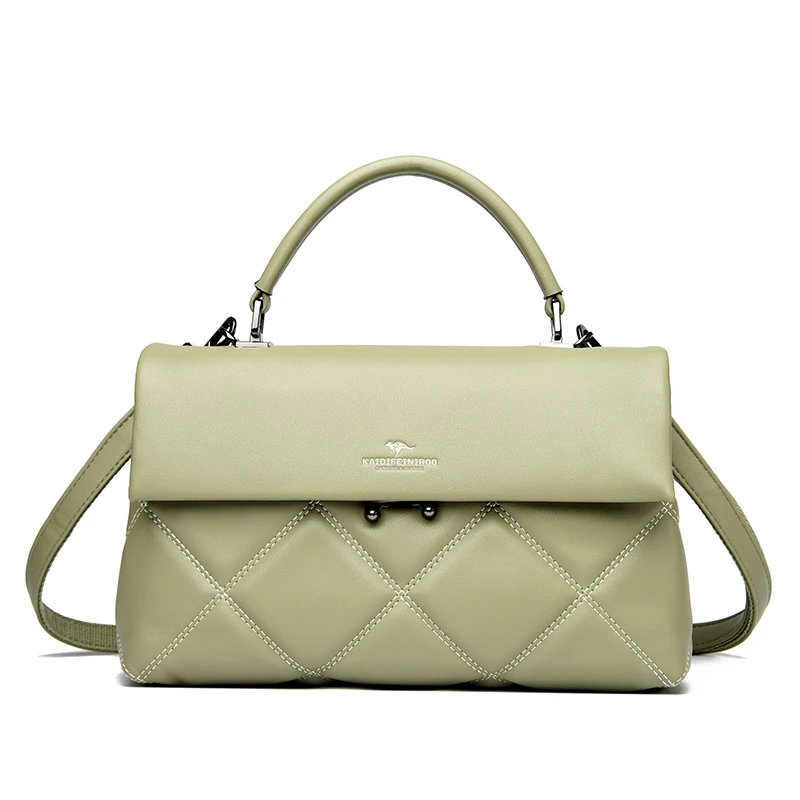 Women's Bag New Trend Korean Handbags Designer Luxury Brand Ladies Shoulder Bags Soft Leather Fashion Versatile Crossbody Bags