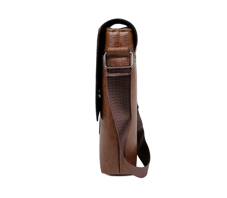 Luxury Brand Men Shoulder Bag For IPAD Leather Business Handbag Men Messenger Bag Large Side Sling Bag Fashion Man Crossbody Bag