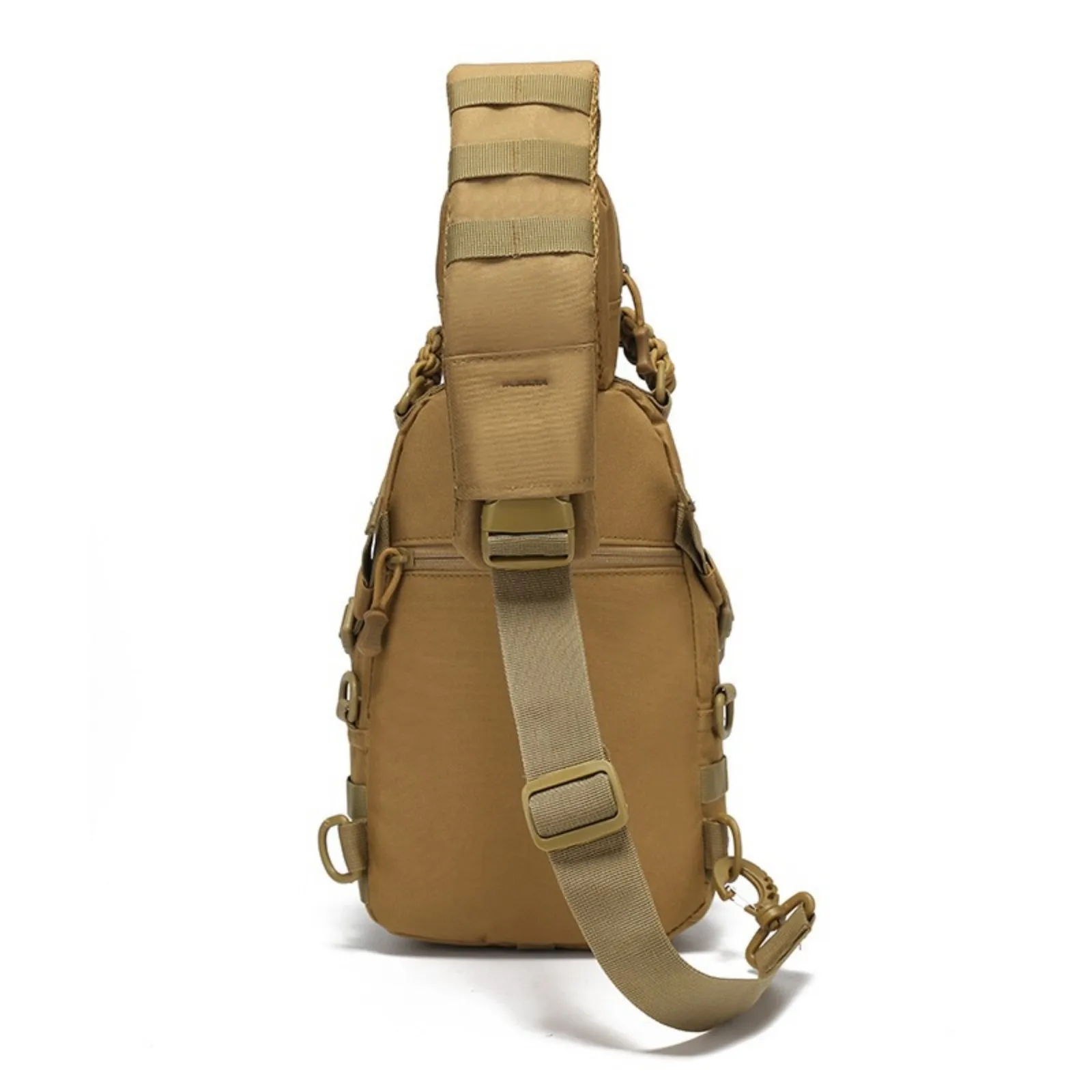 THURAM Chest Pack Travel Crossbody Bag Tactical Messenger Bag for Men Nylon Military Sling Backpack MOLLE System