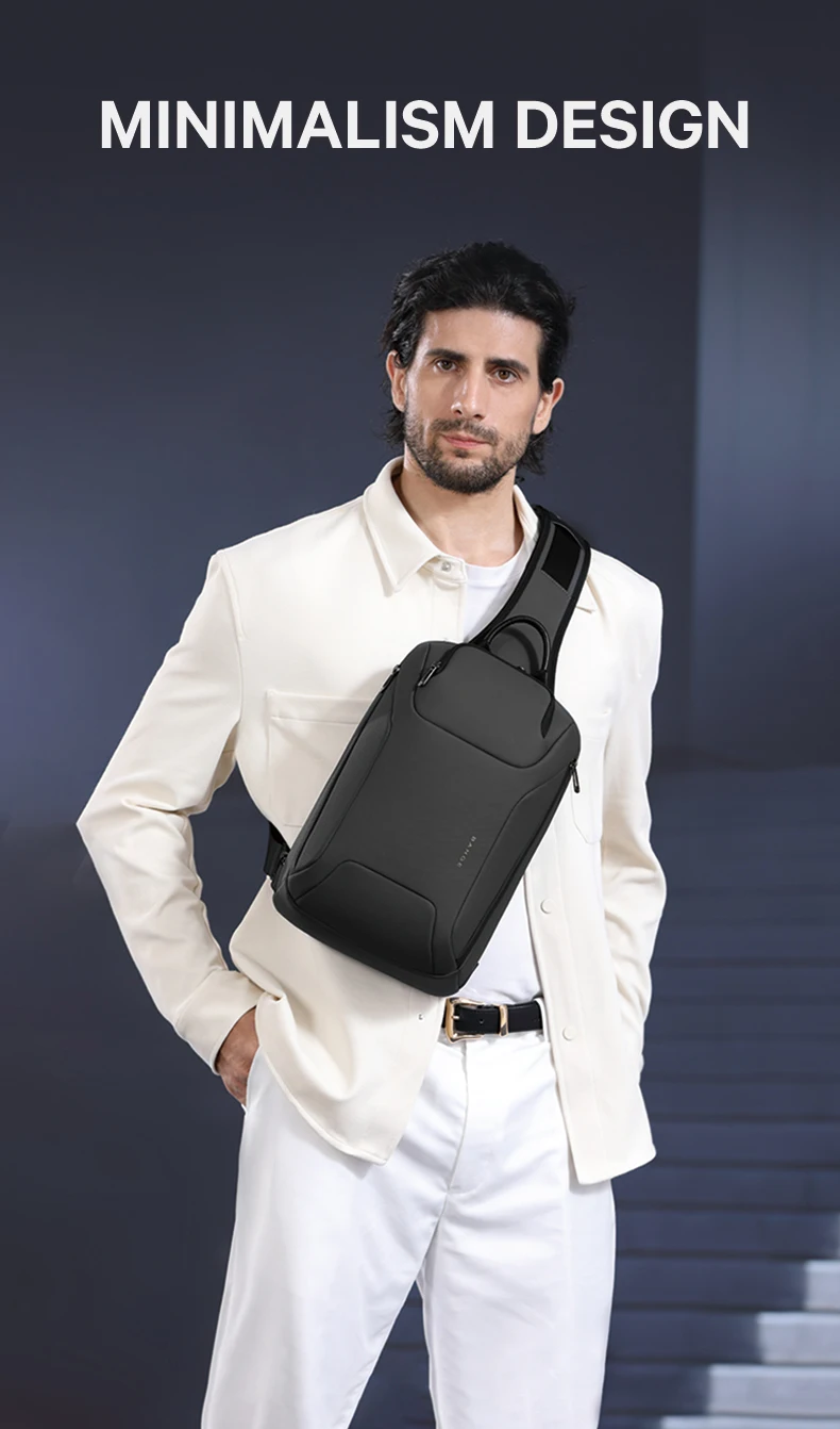Bange Men's Shoulder Bags Crossbody Fanny Packs Luxury Waist Pack Bag Sling Men's Shoulder Bags Crossbody Outdoor Cycling Bag