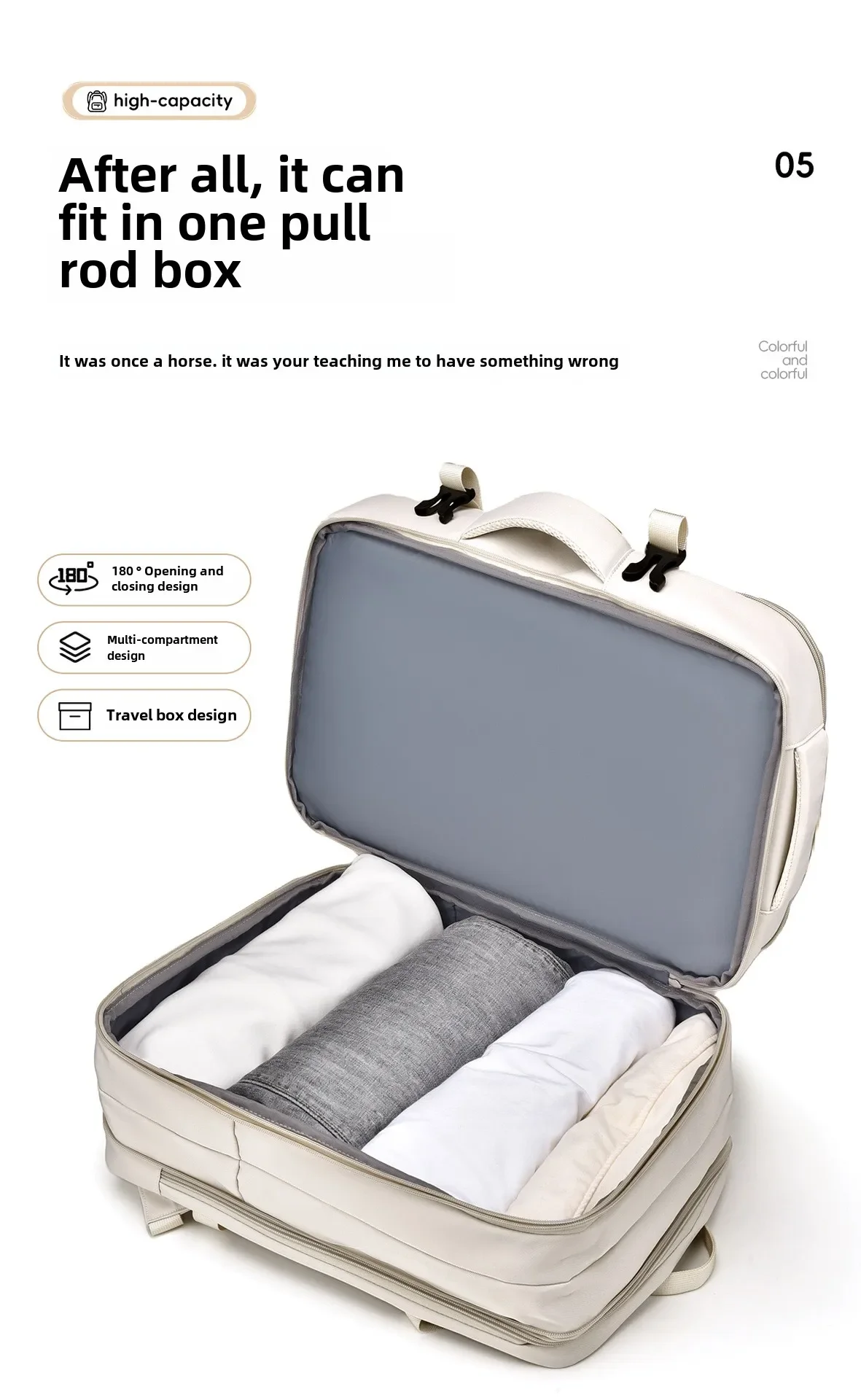 Backpack 45x30x25 Airplane, Cabin Hand Luggage Backpack, Laptop Backpack for Aeroplane Travel, School Backpack, Men Women's Bag