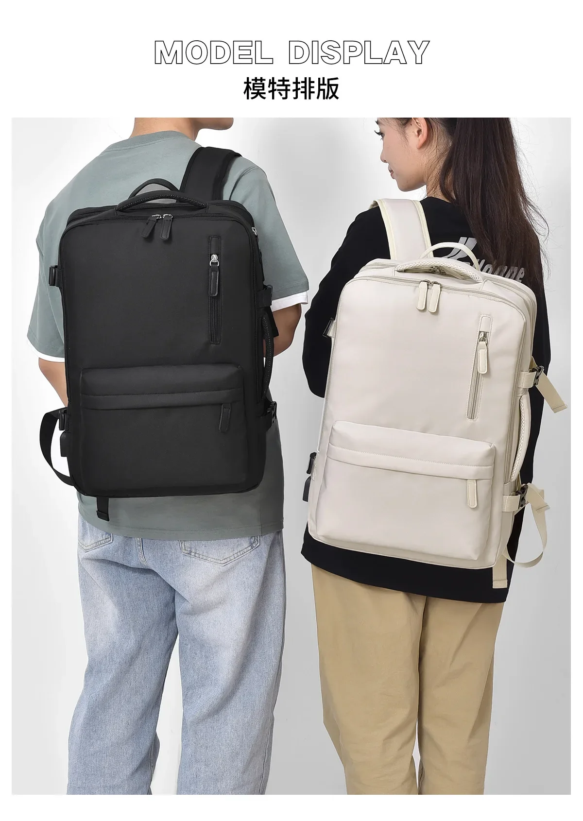 Backpack 45x30x25 Airplane, Cabin Hand Luggage Backpack, Laptop Backpack for Aeroplane Travel, School Backpack, Men Women's Bag