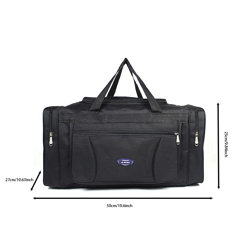 Foldable Waterproof Travel Duffel Bag Large Capacity Handbag For Men Women Business Trip Portable Luggage Storage Bag