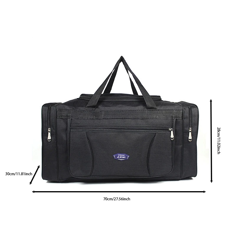 Foldable Waterproof Travel Duffel Bag Large Capacity Handbag For Men Women Business Trip Portable Luggage Storage Bag