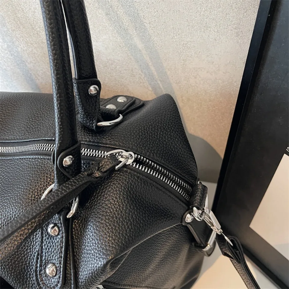 High Quality Soft Leather Crossbody Shoulder Bag for Women Luxury Brand Designe Casual Daily Use Casual Tote Bag Winter Style