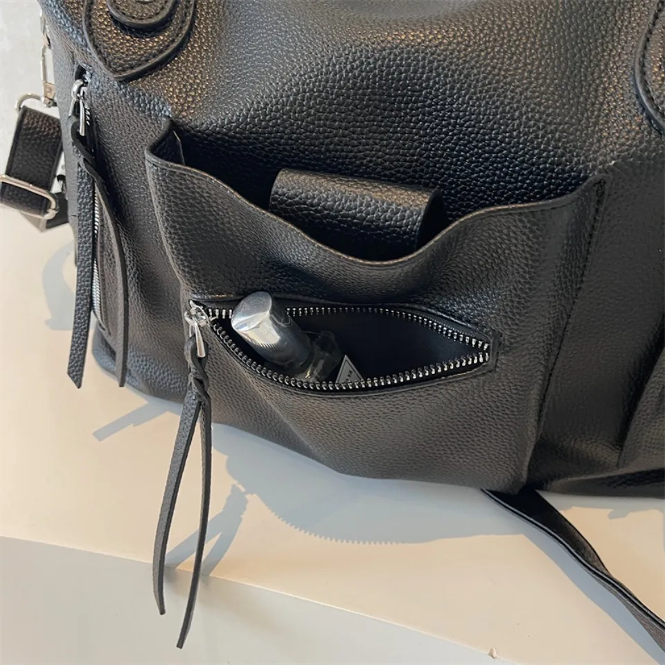 High Quality Soft Leather Crossbody Shoulder Bag for Women Luxury Brand Designe Casual Daily Use Casual Tote Bag Winter Style