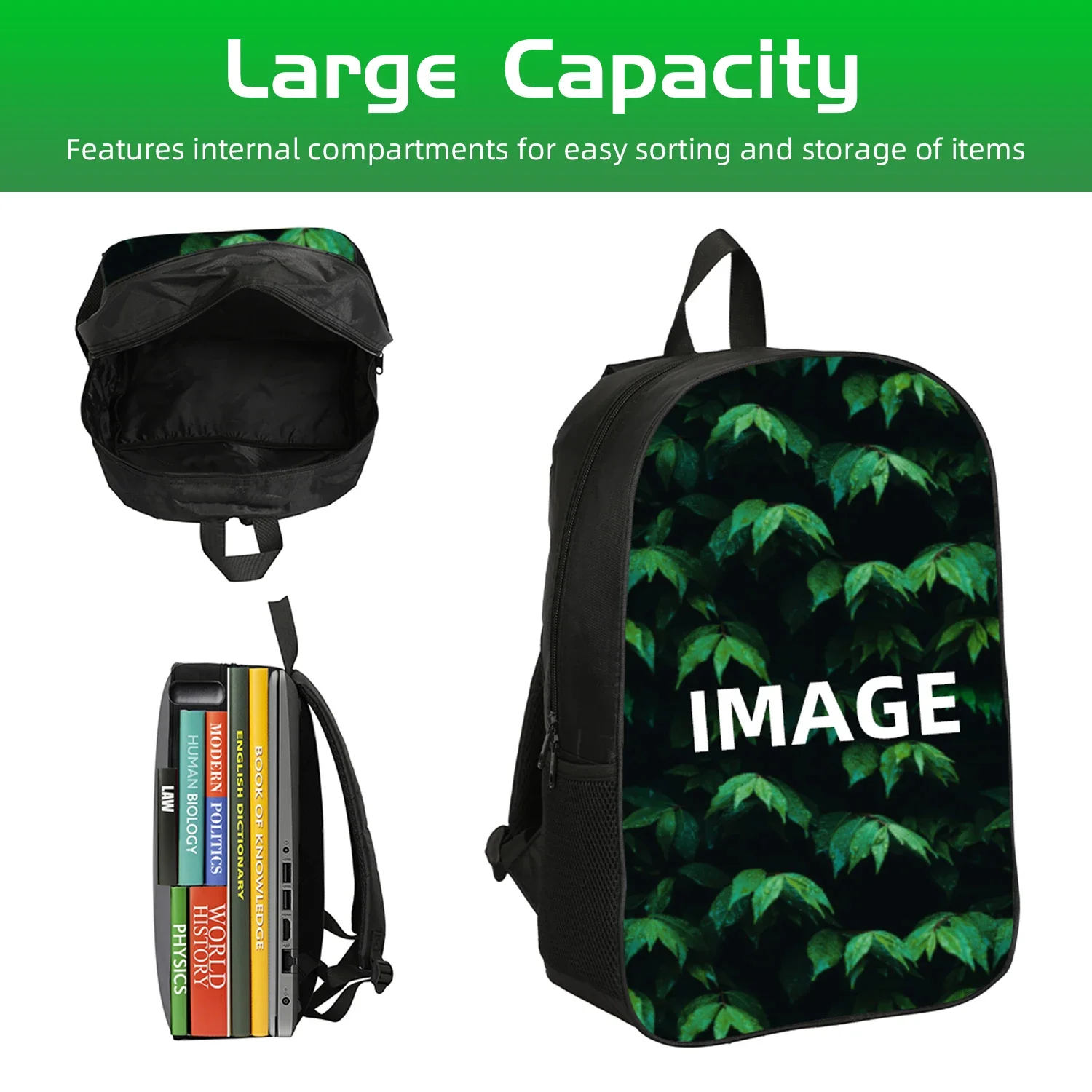 Game Gorilla Tag Print Backpack with Shoulder Bag Pencil Case Boys Funny Cartoon Schoolbag Waterproof Children Boolbag 3Pcs Set