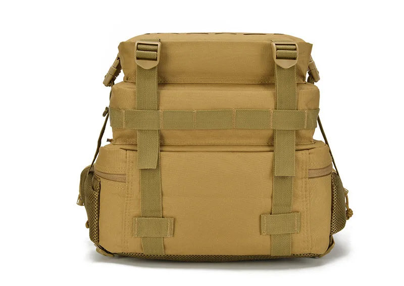 45L Men's Outdoor Backpack Molle Hiking with Bottle Stand Outdoor Hiking Bag Fitness Backpack
