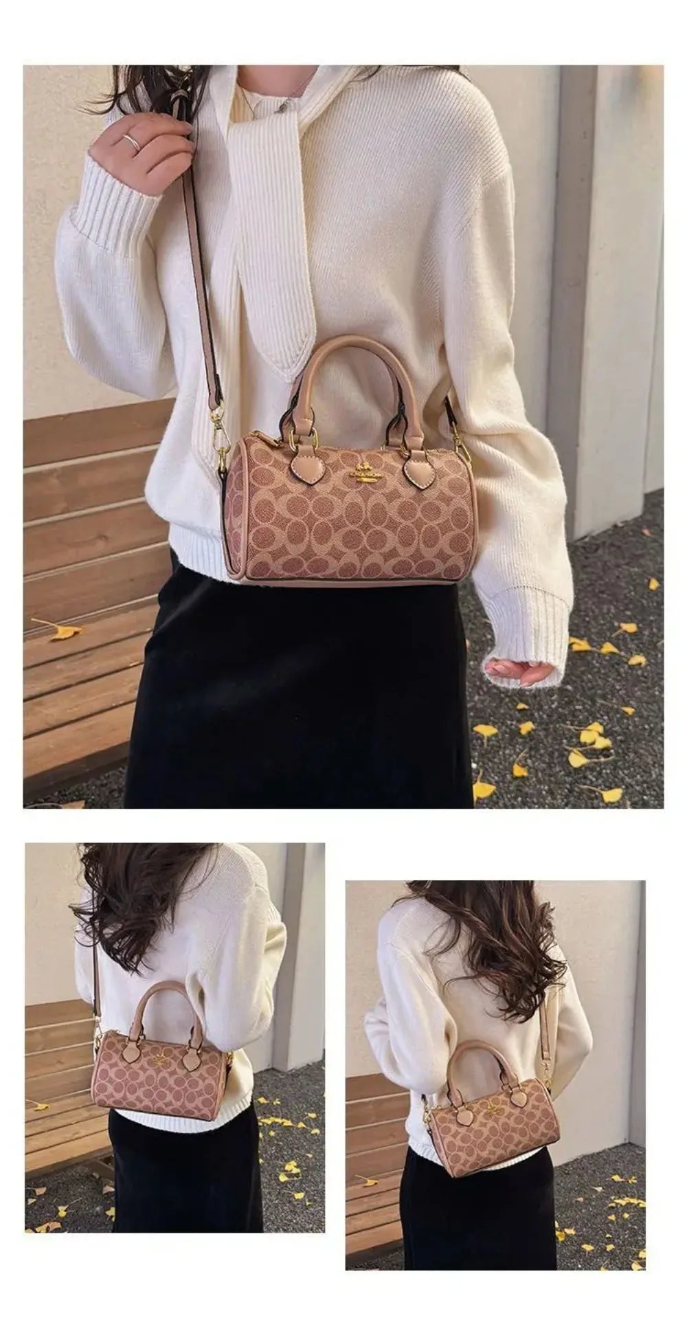 2026 Latest Fashion Lightweight Luxury Retro High-End Versatile Women's Single Shoulder Crossbody Bag, Mini Classic Pillow Bag