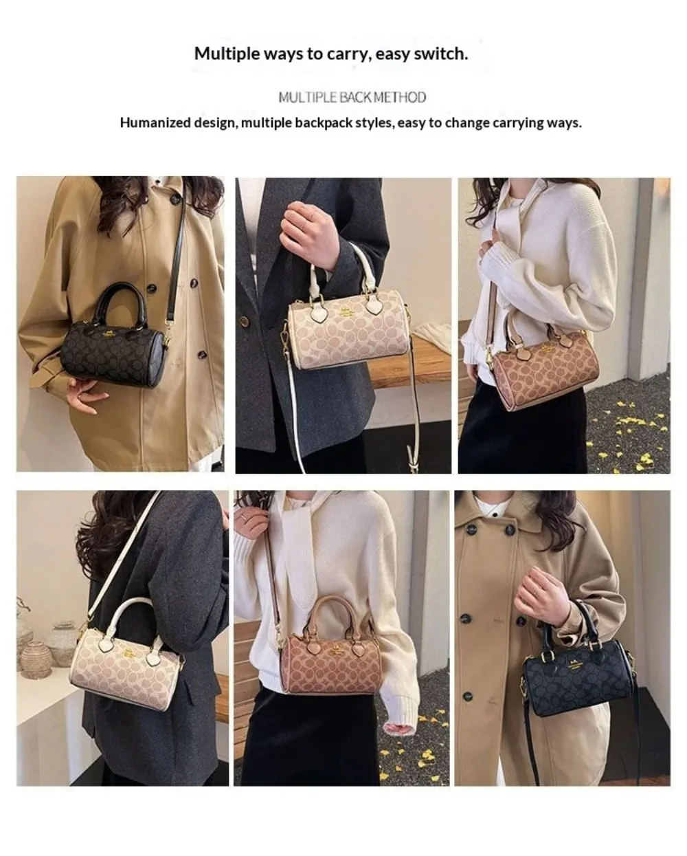 2026 Latest Fashion Lightweight Luxury Retro High-End Versatile Women's Single Shoulder Crossbody Bag, Mini Classic Pillow Bag