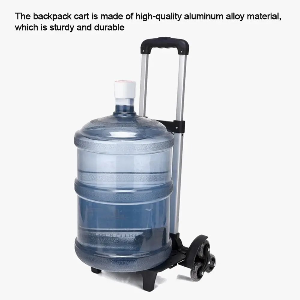 Aluminum Alloy Durablel 2 Wheel Luggage Travel Pullling Rod Carrier Trolley Rack Student Backpack Pet Bag