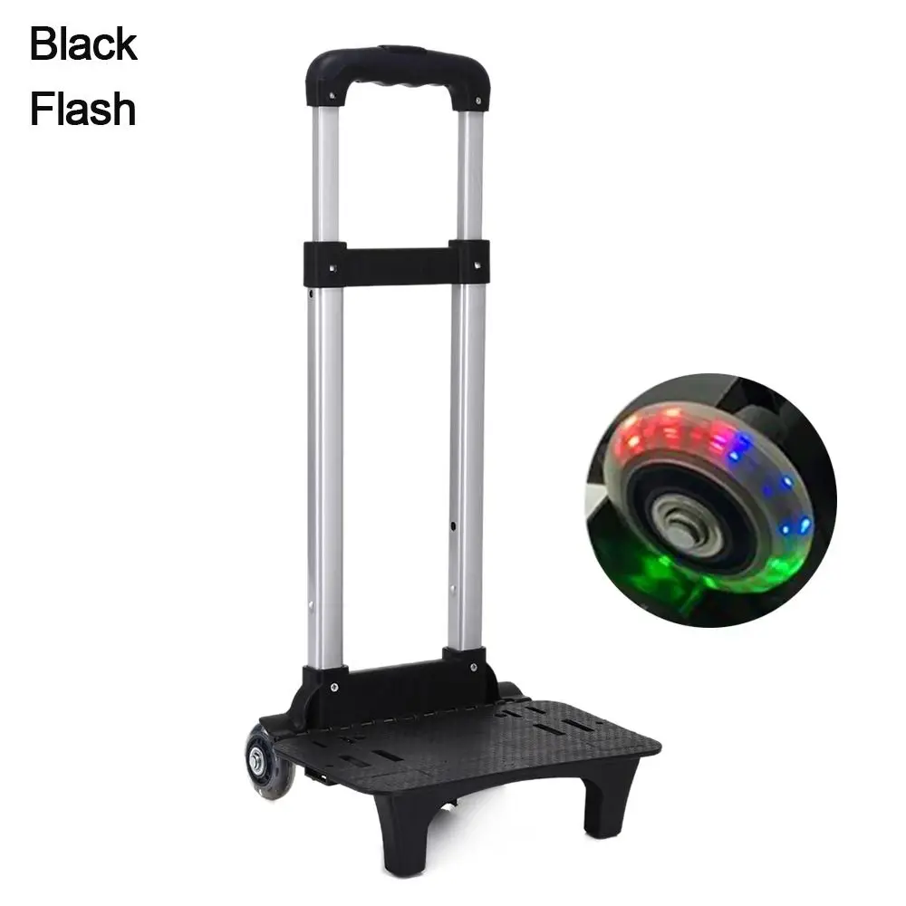 Aluminum Alloy Durablel 2 Wheel Luggage Travel Pullling Rod Carrier Trolley Rack Student Backpack Pet Bag