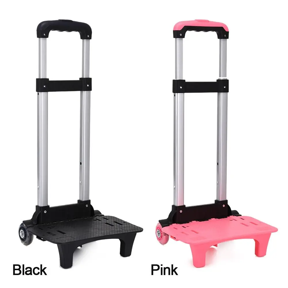 Aluminum Alloy Durablel 2 Wheel Luggage Travel Pullling Rod Carrier Trolley Rack Student Backpack Pet Bag