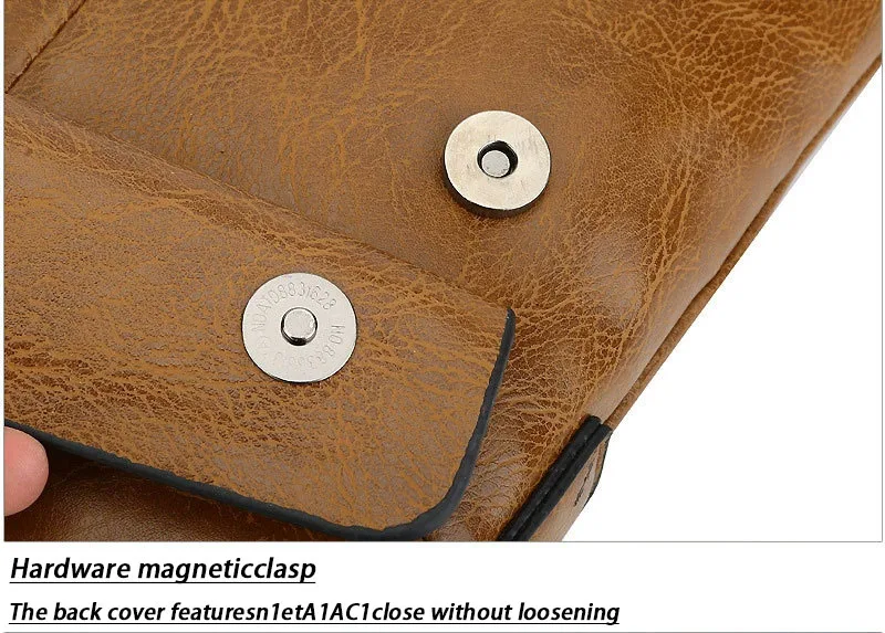 Vintage Men's Crossbody Bag, New Trendy Men's Bag Exported to Southeast Asia, Europe and America, Urban Leisure Travel Shoulder