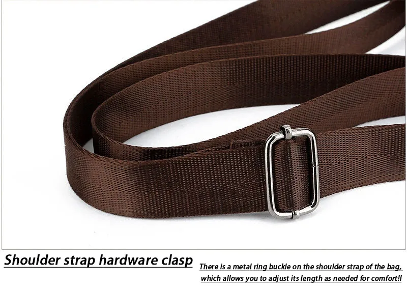 Vintage Men's Crossbody Bag, New Trendy Men's Bag Exported to Southeast Asia, Europe and America, Urban Leisure Travel Shoulder