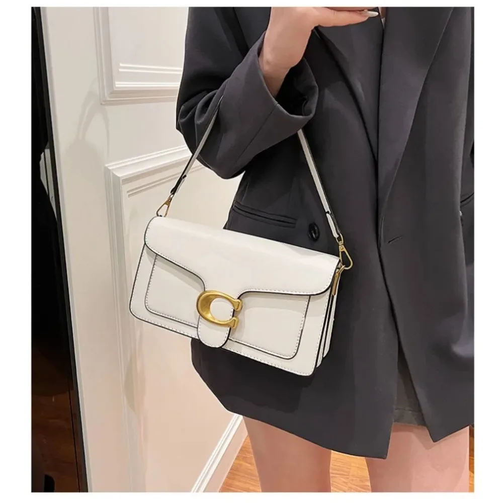 New Women's Small Square Bag, High-Quality Solid Color Multifunctional Shoulder Bag, Crossbody Bag, Daily Commuting Handbag