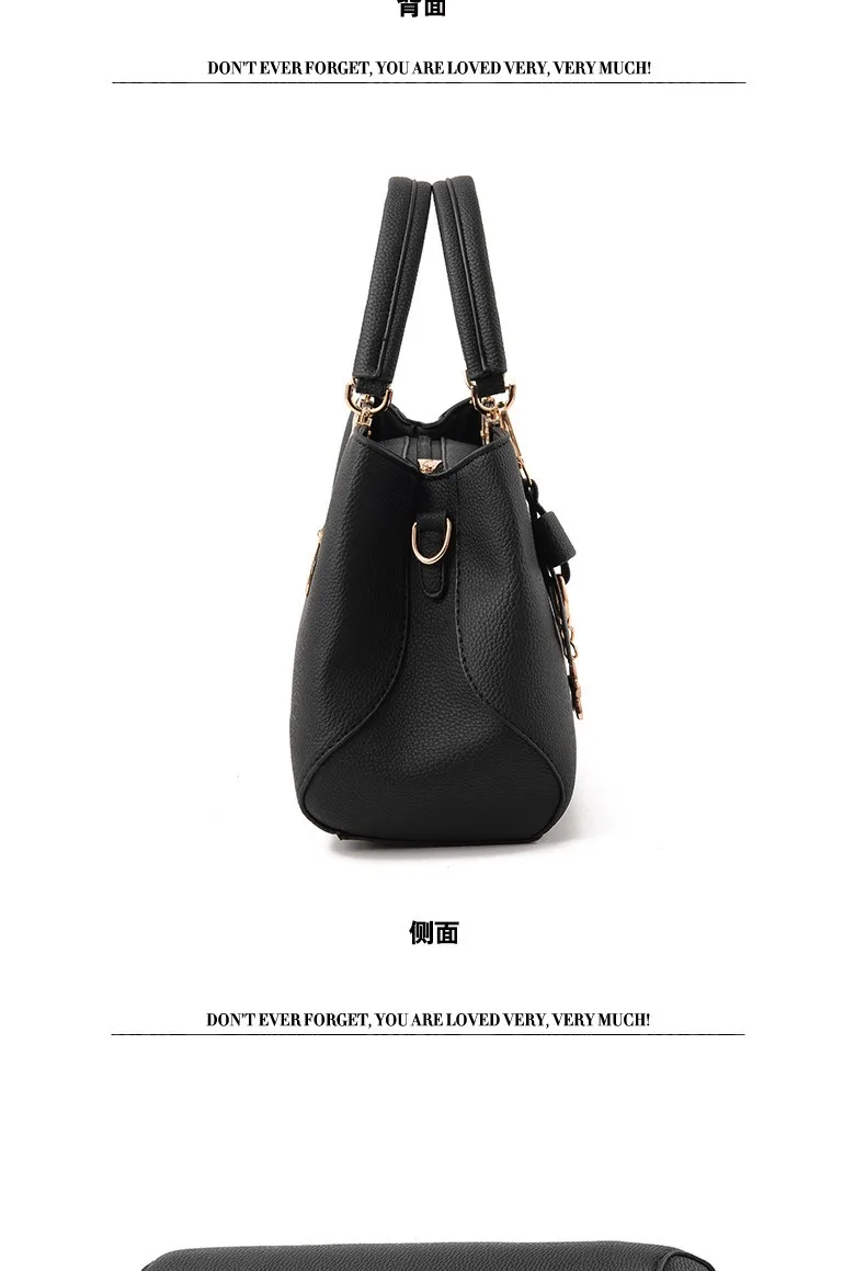 New Korean version trendy autumn and winter bow women's bag portable shoulder bag messenger bag killer bag mother bag large capa