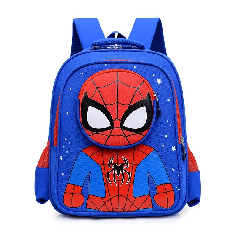 Cute Cartoon Kids Backpack, Lightweight Breathable Toddler School Bag, Adjustable Shoulder Strap Children Daypack, Waterproof Kindergarten Bookbag For Boys Outdoor Travel