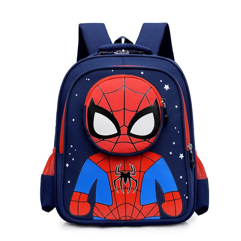 Cute Cartoon Kids Backpack, Lightweight Breathable Toddler School Bag, Adjustable Shoulder Strap Children Daypack, Waterproof Kindergarten Bookbag For Boys Outdoor Travel