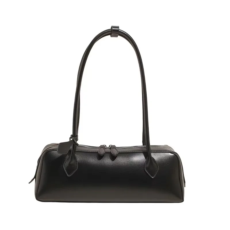 Vintage Long Shoulder Bag Women Shoulder Bag Luxury PU Leather Ladies Handbag Female Commuter Shopping Underarm Bag
