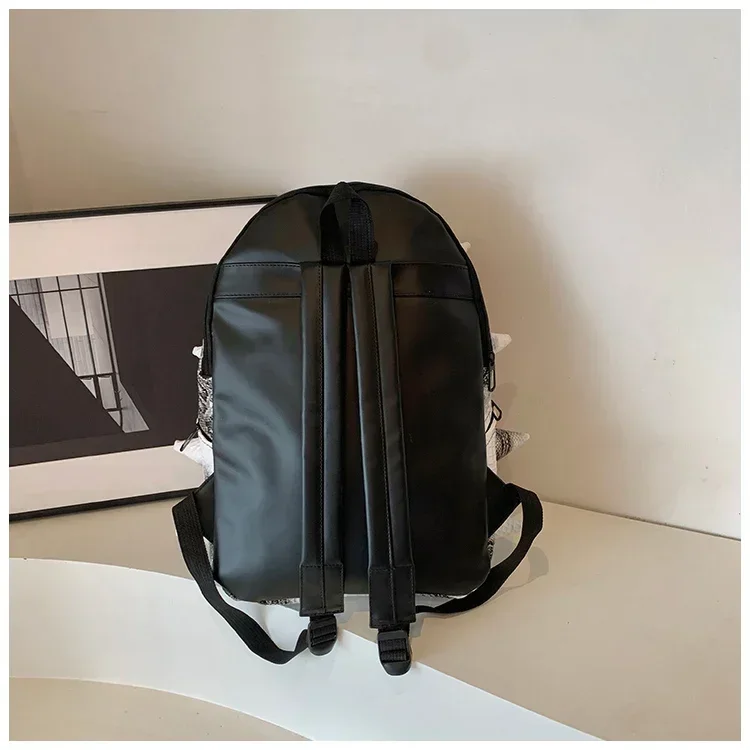 Hedgehog Shape PU Backpacks Large Capacity High Quality Unique Design Personality Backpacks for Unisex 2024 Fashion New Style