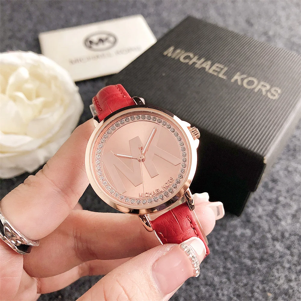 Michael Kors MK new lightweight luxury small and chic women's simple quartz watch bag