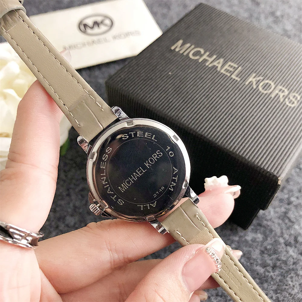 Michael Kors MK new lightweight luxury small and chic women's simple quartz watch bag