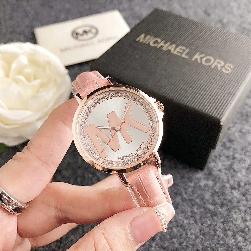 Michael Kors MK new lightweight luxury small and chic women's simple quartz watch bag