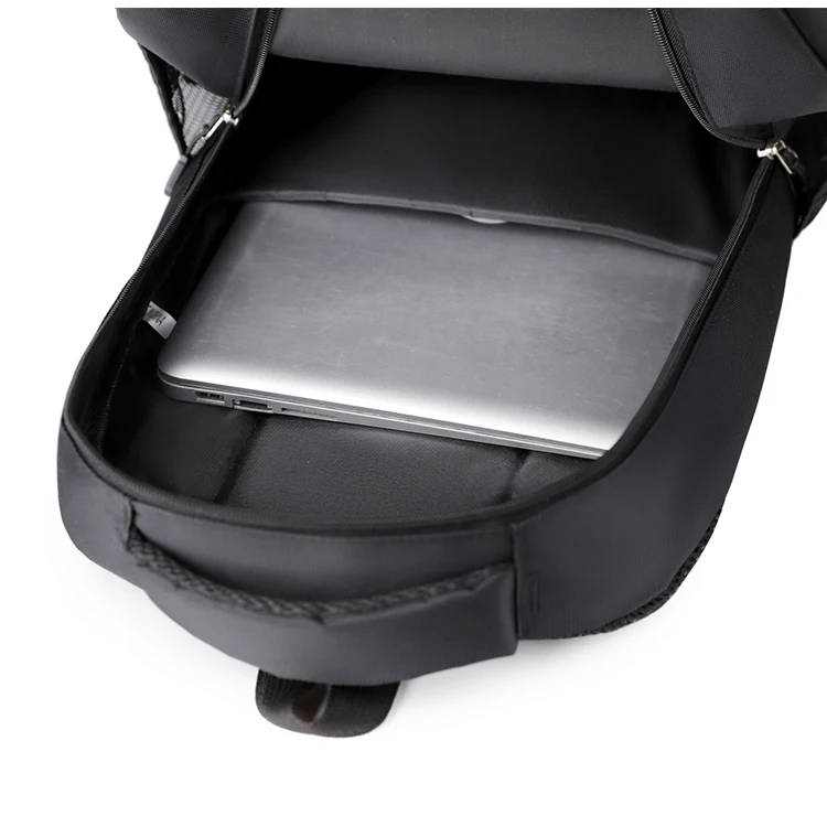 Durable Backpack | Universal Leisure Backpack | Multi-Pocket Travel Bag, Suitable for Business Travel, Short Trips - Black