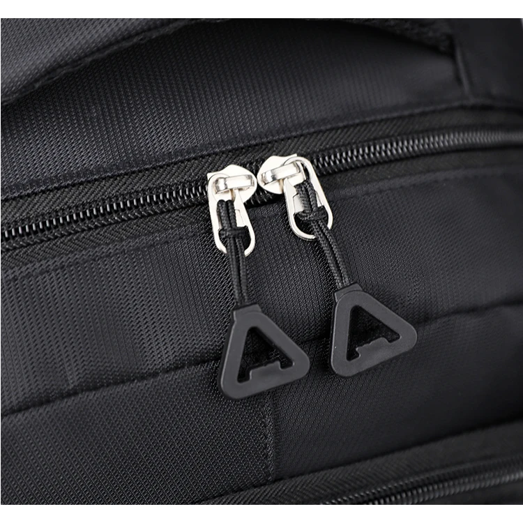 Durable Backpack | Universal Leisure Backpack | Multi-Pocket Travel Bag, Suitable for Business Travel, Short Trips - Black