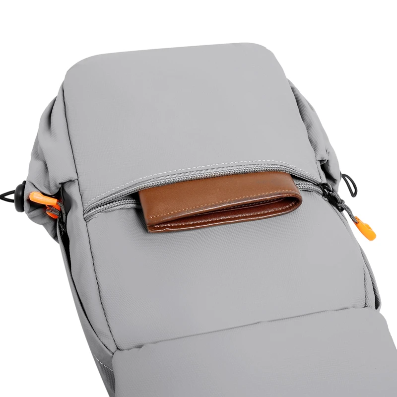 Waterproof Nylon Crossbody Bag - Men's Chest Sling Backpack, Compact Shoulder Messenger Bag, Travel & Outdoor Hiking Pack