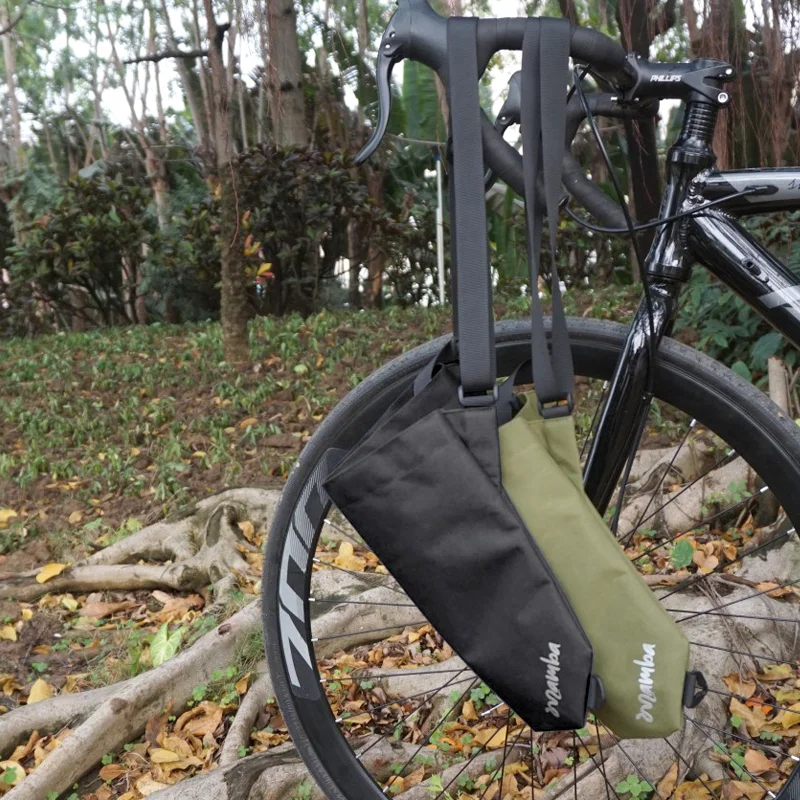 Bicycle Race Feed Bag Cycling Musette for Bike Commuting with Cross Belt