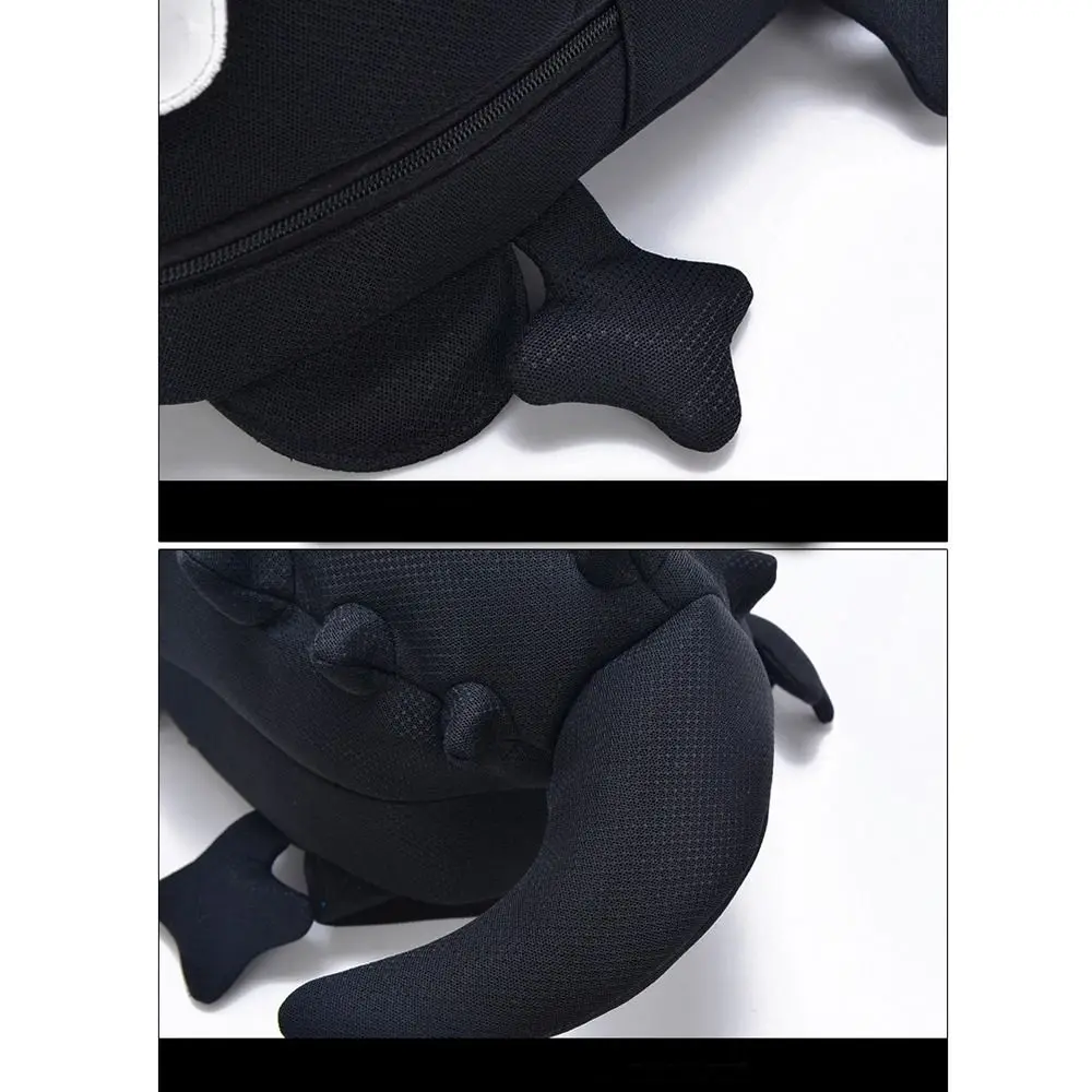 Creative Shoulder Backpacks New Cute Candy Color Shoulder Bag Large Capacity Cartoon 3D Dinosaur Men Women
