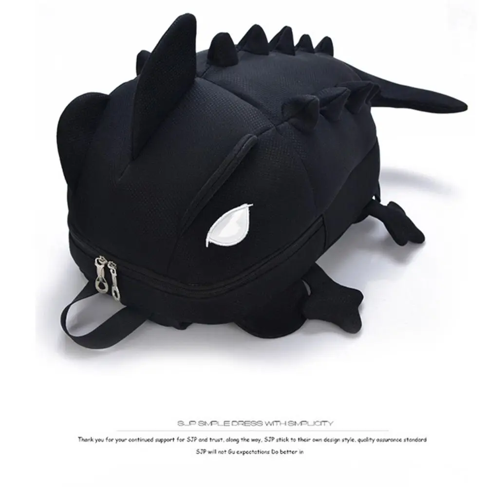 Creative Shoulder Backpacks New Cute Candy Color Shoulder Bag Large Capacity Cartoon 3D Dinosaur Men Women