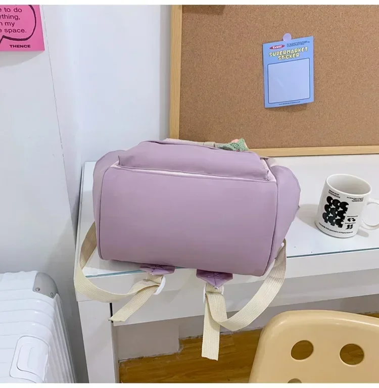 Japanese Trend Backpack Large Capacity School Bag for Girls Cute Student Bag Waterproof Laptop Bagpack for Travel Woman Backpack