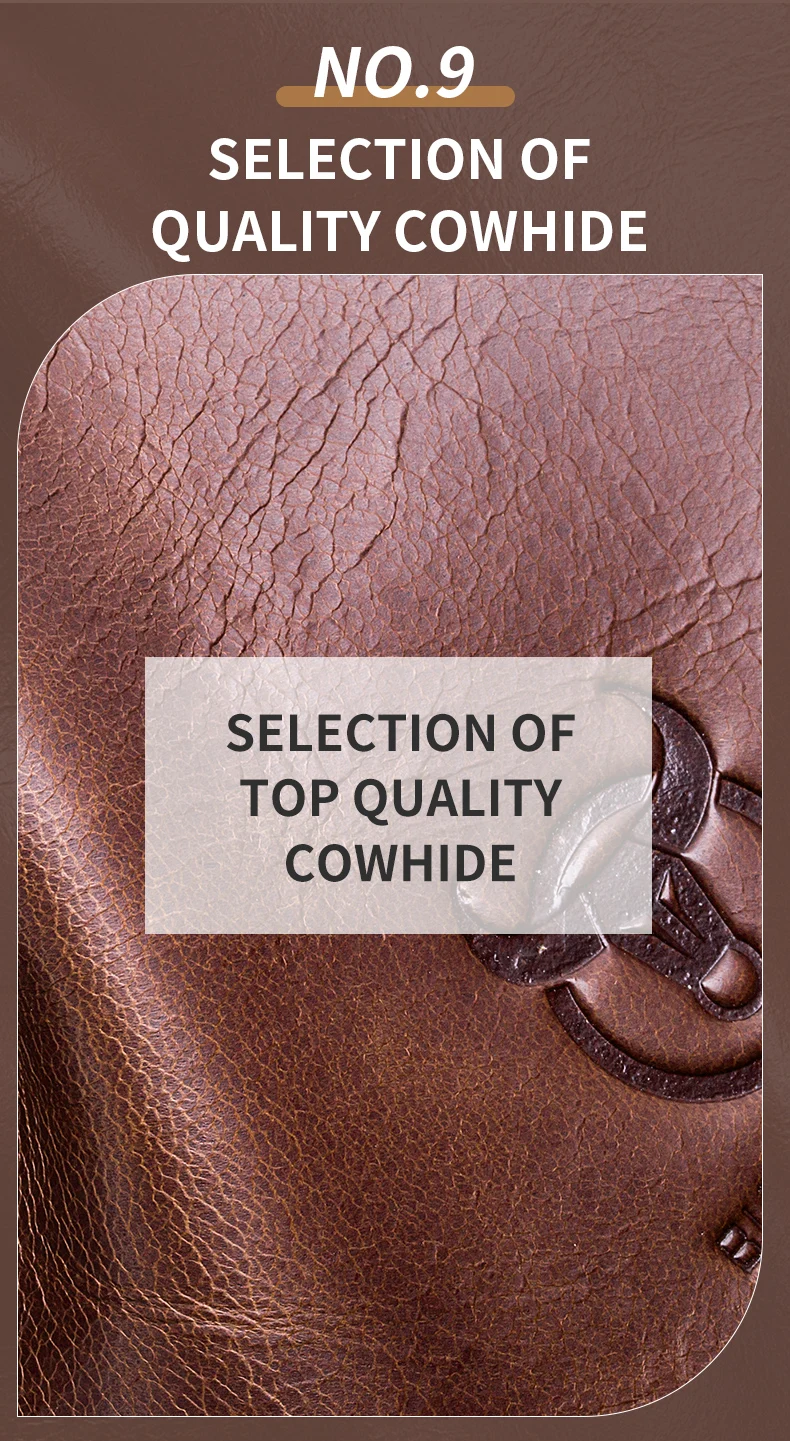 BULLCAPTAIN Men's Genuine Leather Shoulder Crossbody Bag Business 7.9-inch Tablet Bag Multifunctional Portable Envelope Bag