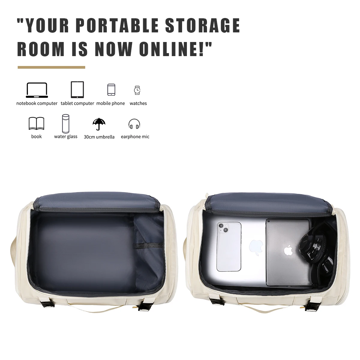 Travel Backpack Large Capacity Travel Compartment Backpack Women's Lightweight Business Trip Men's Multi-Functional Computer Bag