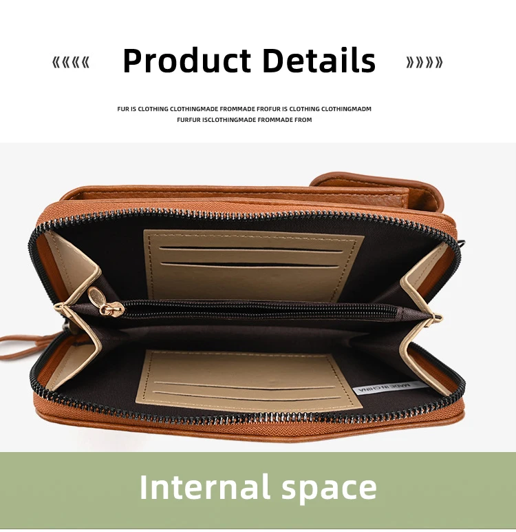Fashionable Single-Shoulder Bag, Versatile Crossbody Bag, colorful Mobile Phone Bag, Large-Capacity Coin Purse