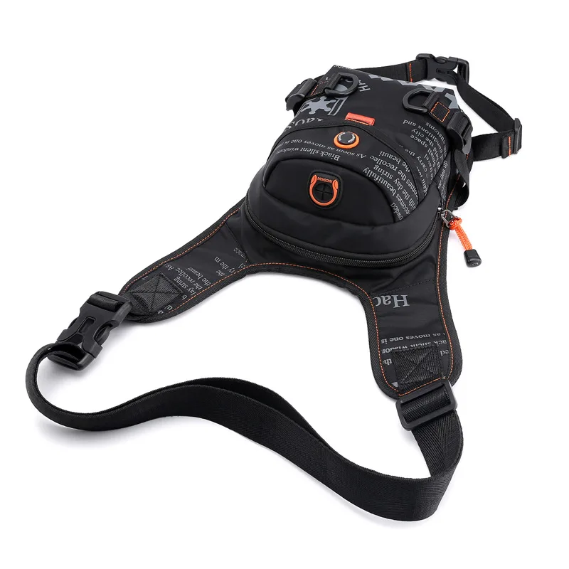 Waist Pack Hip Leg Bag for Men Motorcycle Waterproof Nylon Male Rider Messenger Shoulder Bum Drop Thigh Bags Belt Fanny Pack