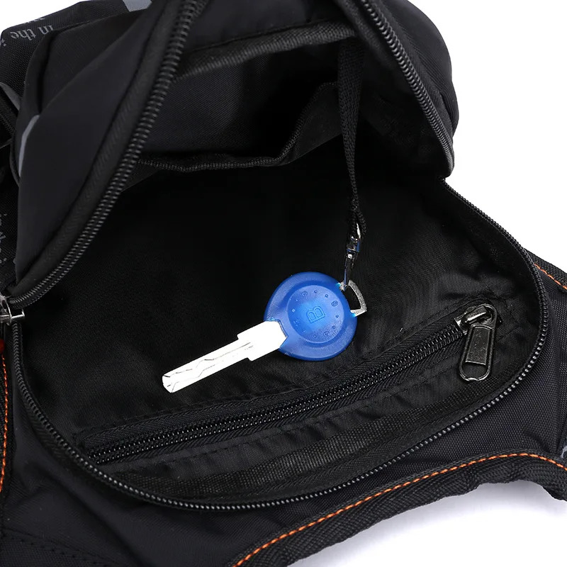 Waist Pack Hip Leg Bag for Men Motorcycle Waterproof Nylon Male Rider Messenger Shoulder Bum Drop Thigh Bags Belt Fanny Pack