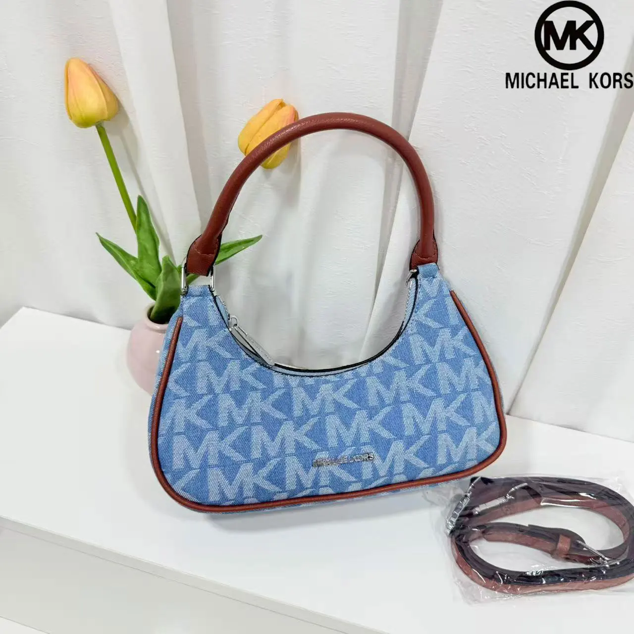Brand New Design Michael Kors New Women's Fashion Shoulder Bag, MK Business Casual Handbag, High Quality, Girl's Travel Bag